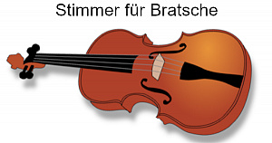Stimmgerät für Bratsche