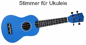 Stimmgerät für Ukulele