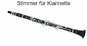 Stimmgerät für Klarinette