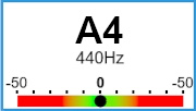 Stimmgerät, A4 440 Hz
